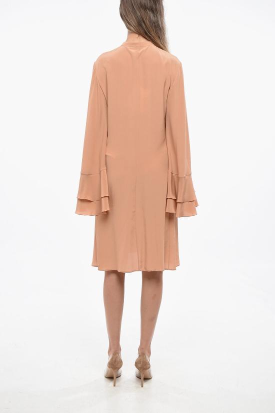  끌로에 숏 원피스 CH24WRO39125 26W Beige - CHLOE