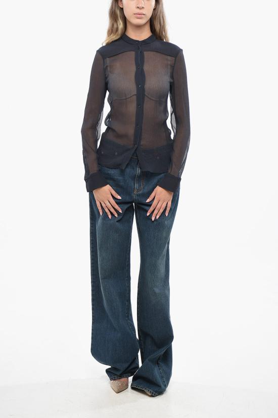  끌로에 블라우스 CHC24AHT11006 48Q Blue - CHLOE