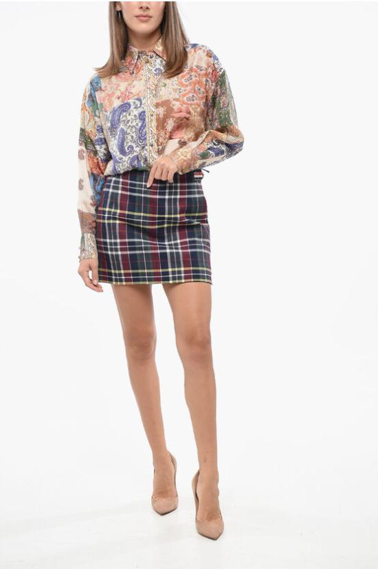  톰브라운 숏 스커트 FGCA04A F0651 996 Multicolor - THOM BROWNE