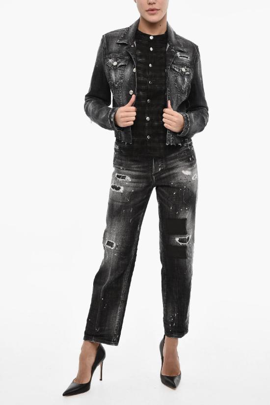  디스퀘어드2 데님 셔츠 S75AM0975 S30357 900 Gray - DSQUARED2