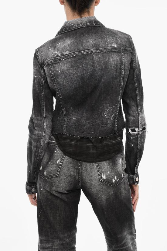  디스퀘어드2 데님 셔츠 S75AM0975 S30357 900 Gray - DSQUARED2