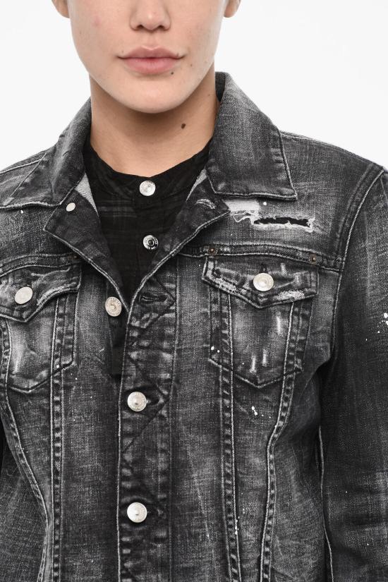  디스퀘어드2 데님 셔츠 S75AM0975 S30357 900 Gray - DSQUARED2