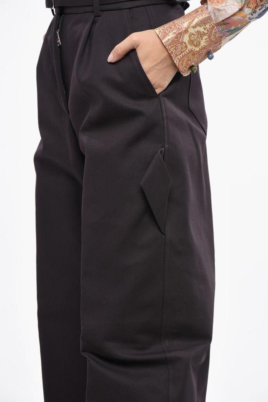  랑방 스트레이트 팬츠 RW TR0060 5957 A24 776 Brown - LANVIN