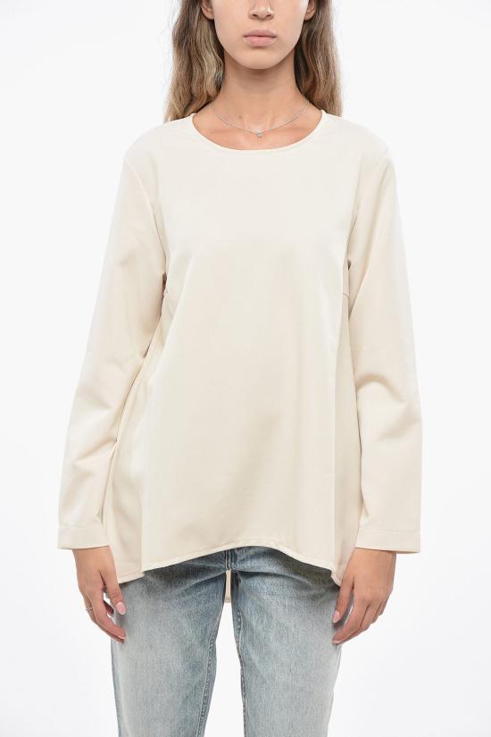  오블로 유니크 블라우스 C135T12760 Beige