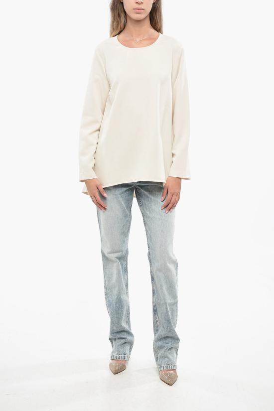  오블로 유니크 블라우스 C135T12760 Beige - OBLO UNIQUE