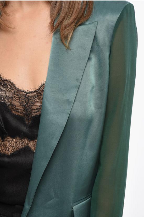  핑코 수트 자켓 104071A206S1A Green - PINKO