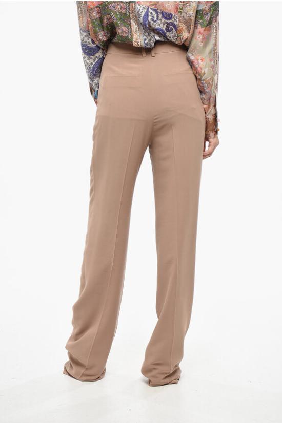  생로랑 스트레이트 팬츠 806809Y7I21 2141 Beige - SAINT LAURENT