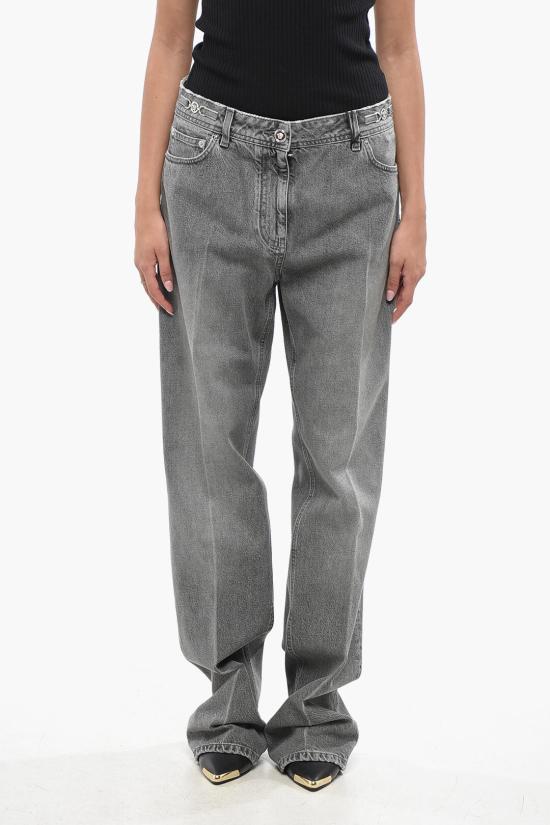  베르사체 데님 팬츠 1013687 1A11547 1D280 Gray