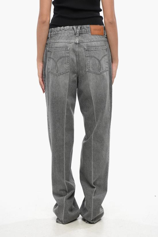  베르사체 데님 팬츠 1013687 1A11547 1D280 Gray - VERSACE