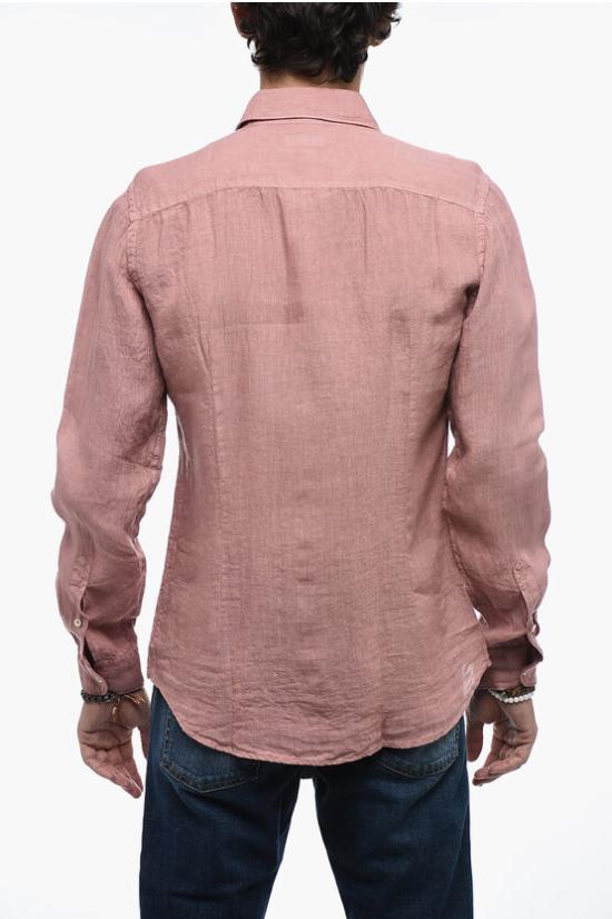  페이 긴팔 셔츠 NCMA146259T HTK M203 Pink - FAY