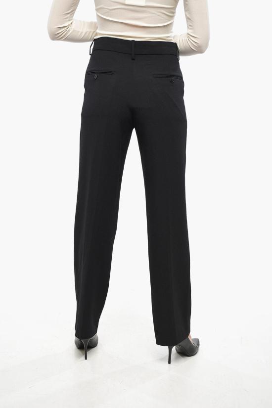  이자벨마랑 스트레이트 팬츠 PA0381FB B3F02I 01BK Black - ISABEL MARANT