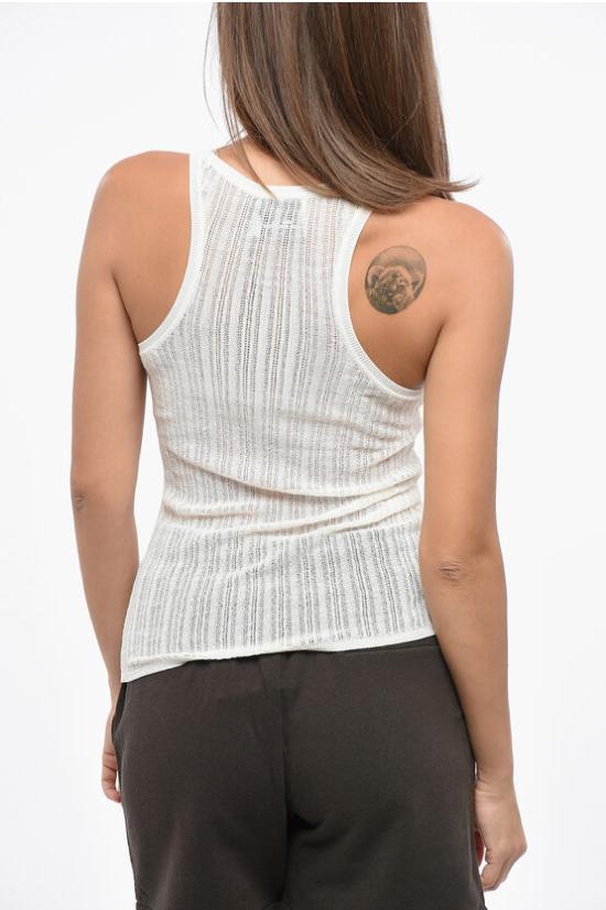  이자벨마랑 민소매 티셔츠 PU0436FA B2L01I 20WH White - ISABEL MARANT