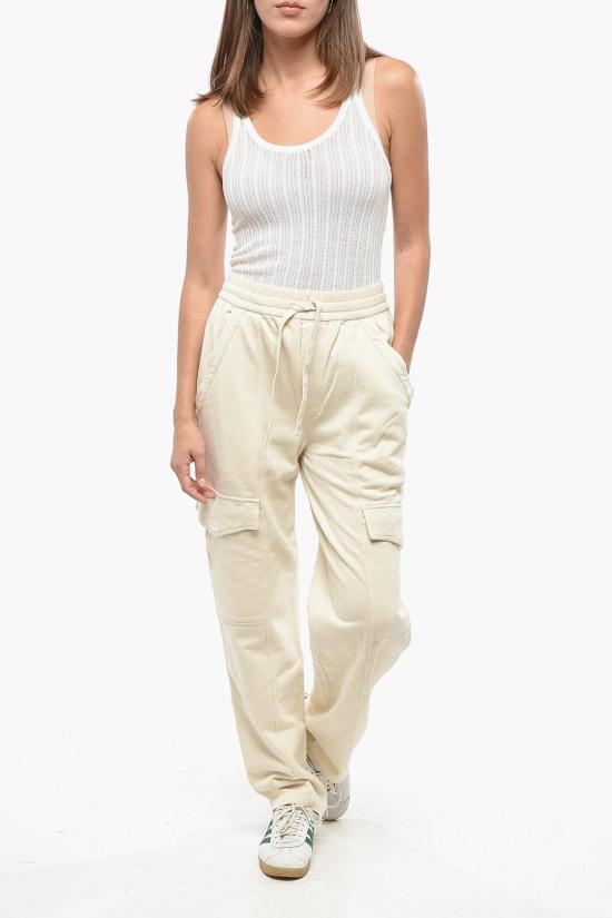  이자벨마랑 스트레이트 팬츠 PA0283FA B1M02E 23EC Beige - ISABEL MARANT