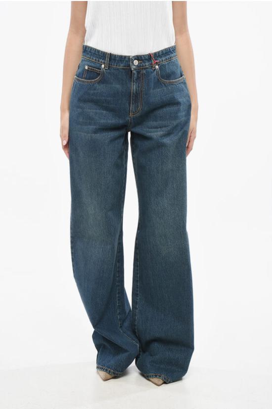  알렉산더 맥퀸 데님 팬츠 794136 QMACS 4297 Blue