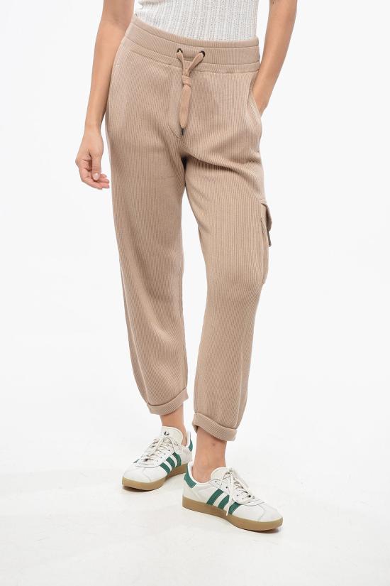  브루넬로 쿠치넬리 트레이닝/조거 팬츠 M19174299 C8642 Brown