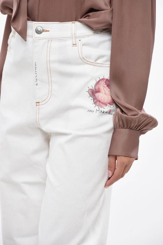  마르니 스트레이트 팬츠 PAJD0470SXUTC341 00W01 White - MARNI