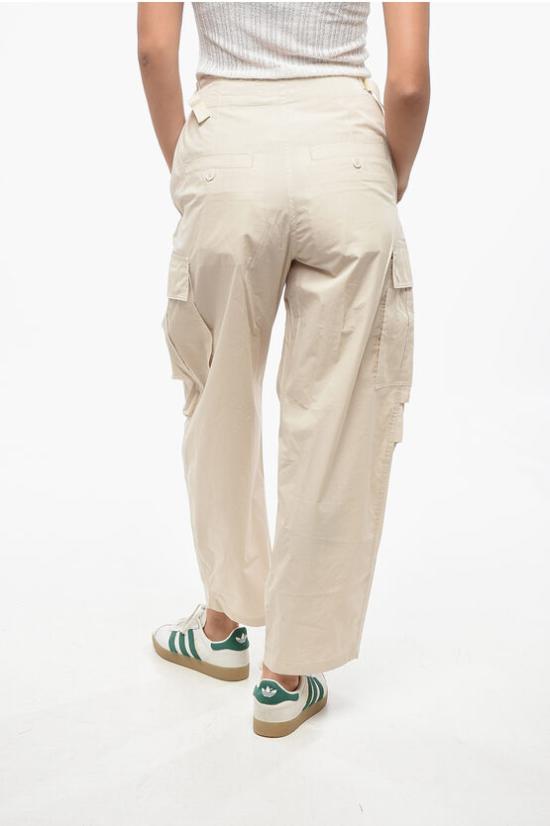  이자벨마랑 스트레이트 팬츠 PA0376FB B3C02E 90BE Beige - ISABEL MARANT