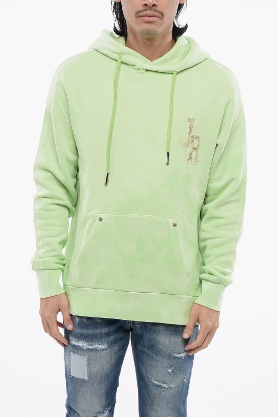  존 리치몬드 후드 티셔츠 RMP24013FE Green