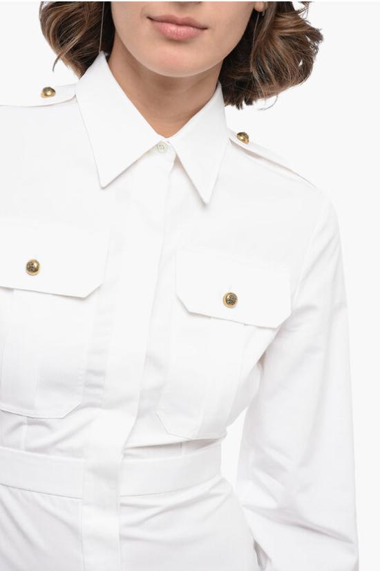  알렉산더 맥퀸 롱 원피스 754611 QAABC 9000 White - ALEXANDER MCQUEEN