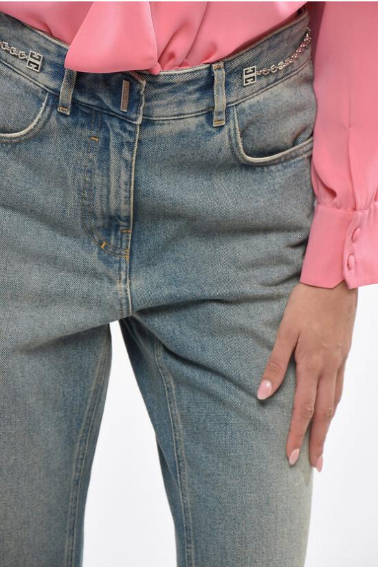  지방시 데님 팬츠 BW51145Y9N 420 Light blue - GIVENCHY