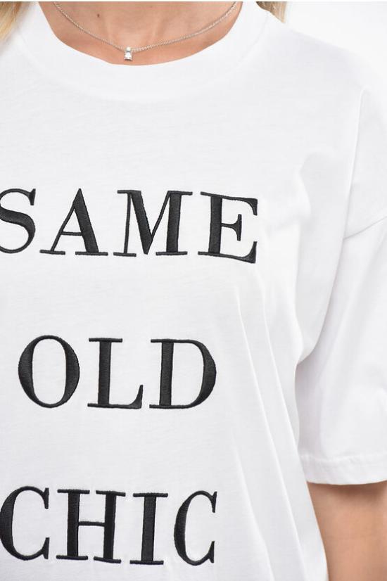  모스키노 반팔 티셔츠 J0710 5541 1001M Black White - MOSCHINO