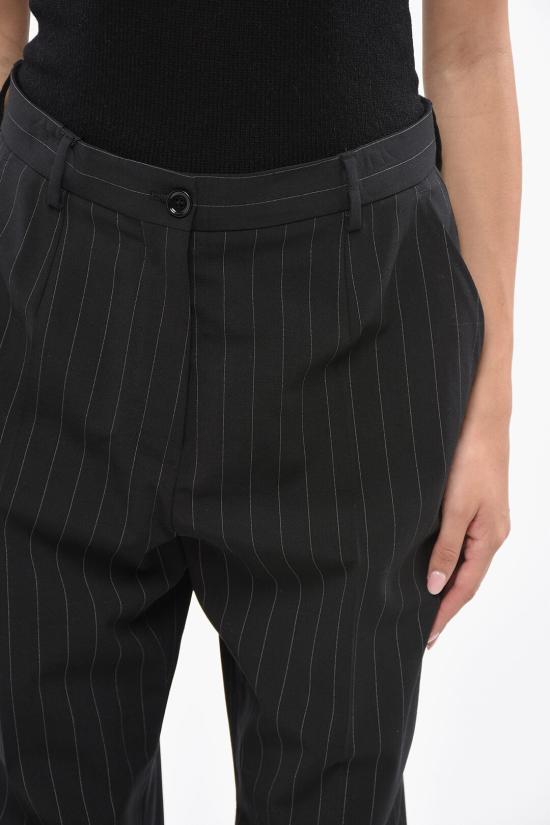  돌체앤가바나 스트레이트 팬츠 FTAM2T FRBDK S8051 Black - DOLCE & GABBANA