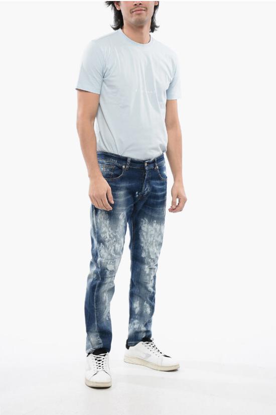  존 리치몬드 데님 팬츠 RMP24123JE Blue - JOHN RICHMOND