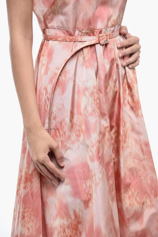  디올 롱 원피스 211R83A6744 3834 Pink - DIOR