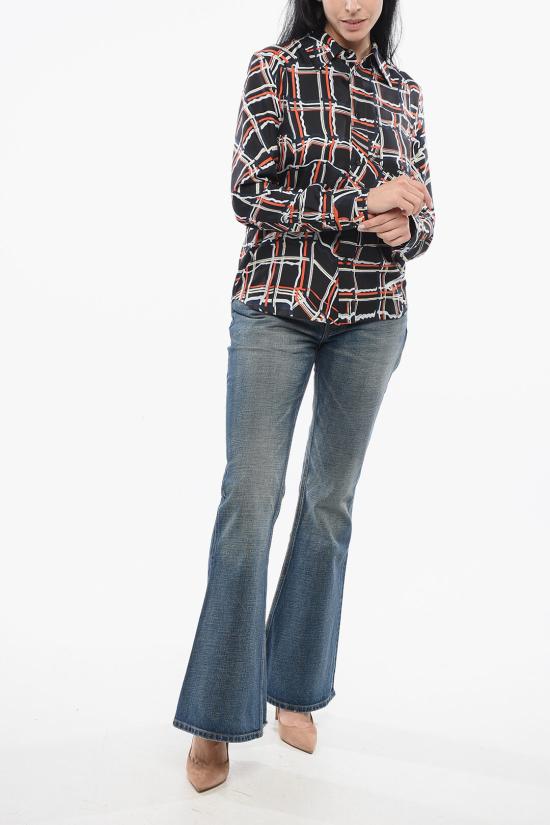  보테가베네타 블라우스 785339 V42X0 1078 Multicolor - BOTTEGA VENETA