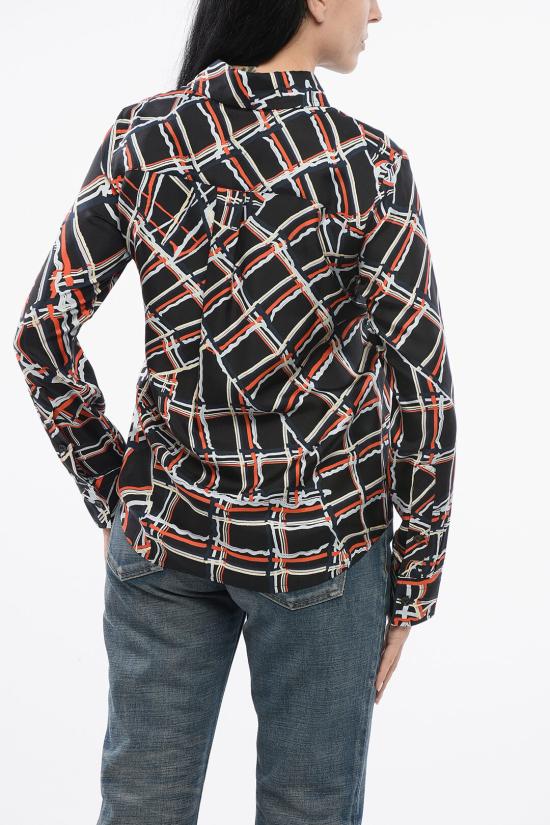  보테가베네타 블라우스 785339 V42X0 1078 Multicolor - BOTTEGA VENETA