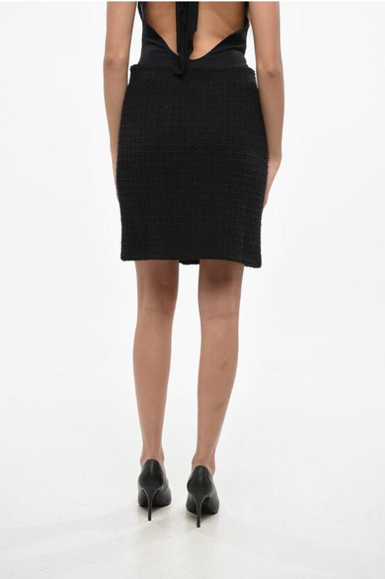  셀프 포트레이트 숏 스커트 PF24 128SK B BLACL Black - SELF PORTRAIT