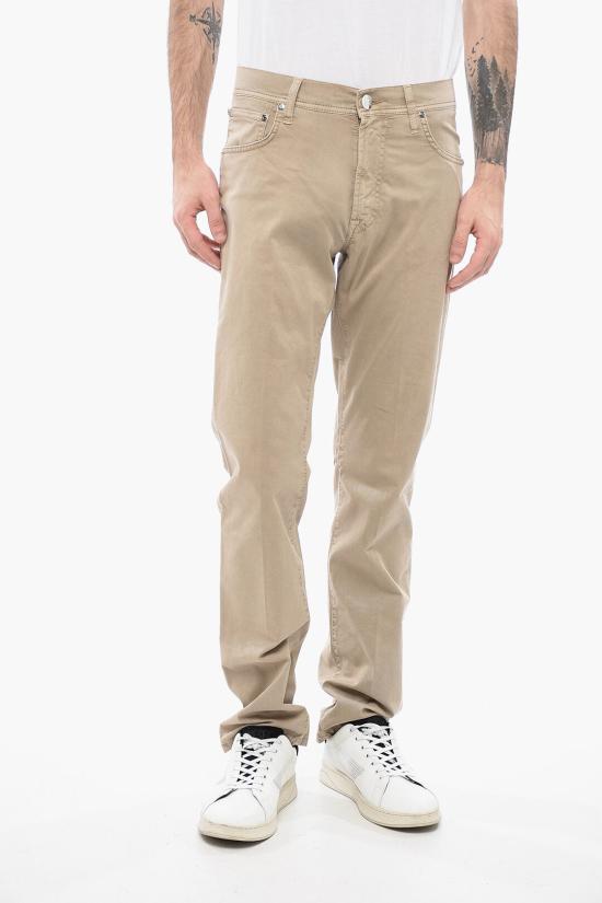  꼬르넬리아니 스트레이트 팬츠 754JD3 5120149 042 Beige