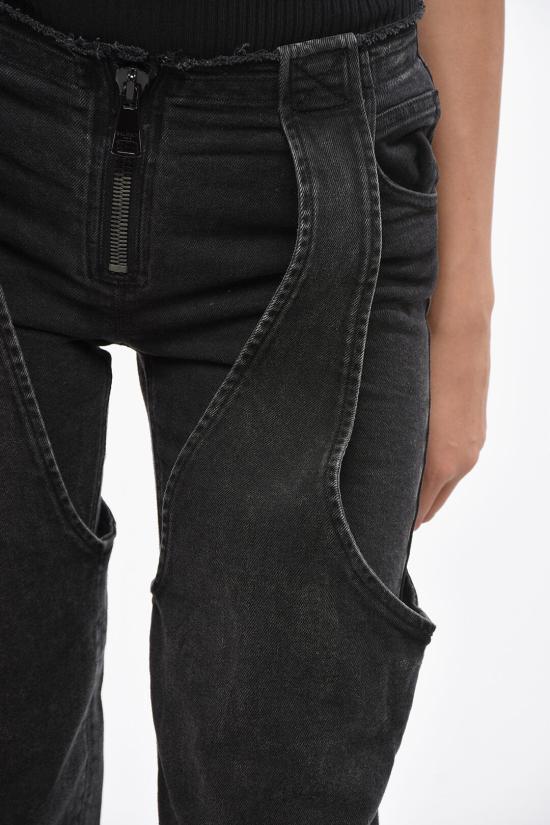  발망 데님 팬츠 YF0MH031DC590PC Black - BALMAIN