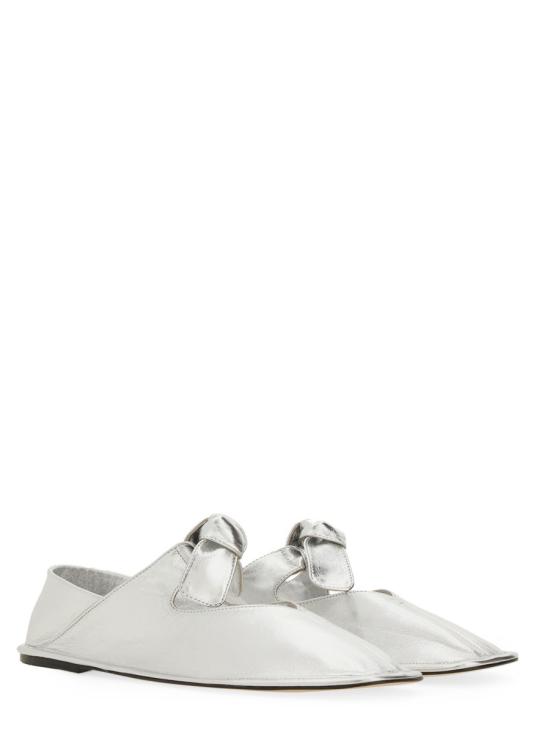 26FW 헤레우 플랫 슈즈 LLAMWFS24 006 4 LIGHTSILVER - HEREU
