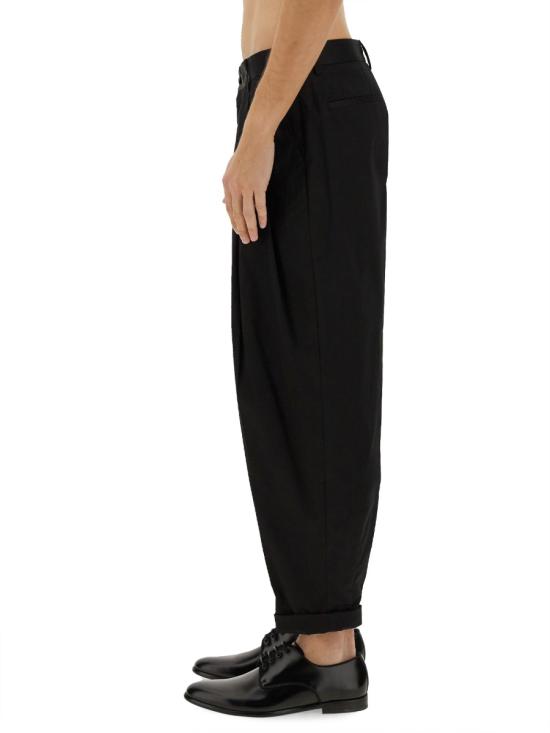 25SS 돌체앤가바나 스트레이트 팬츠 GP10DT FUFNVN0000 BLACK - DOLCE & GABBANA