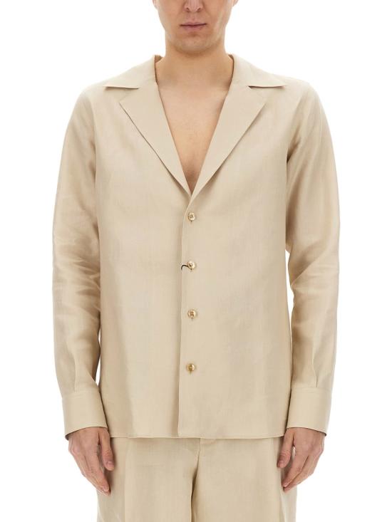 25SS 돌체앤가바나 긴팔 셔츠 G5MX5T FU4MCM0722 BEIGE