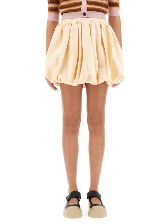 25SS 마르니 숏 스커트 GOJE0701U0 UTC27500W06 BEIGE