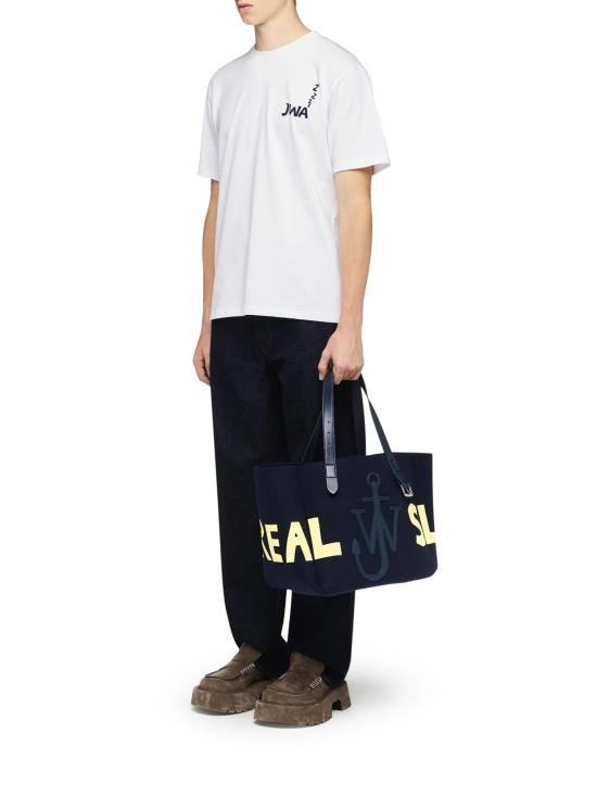 25SS JW앤더슨 반팔 티셔츠 JT0271 PG1510001 WHITE - JW ANDERSON