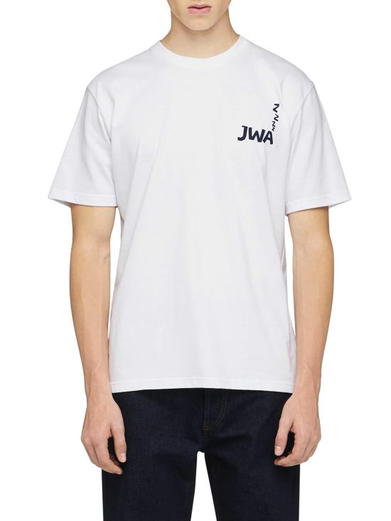 25SS JW앤더슨 반팔 티셔츠 JT0271 PG1510001 WHITE - JW ANDERSON