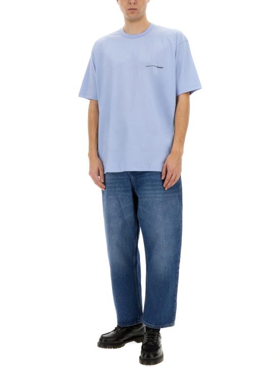 25SS 꼼데가르송 반팔 티셔츠 FO T023 1 BABY BLUE - COMME DES GARCONS