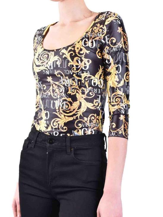 24FW 베르사체 민소매 티셔츠 74HAM238JS178G89 Multicolour - VERSACE
