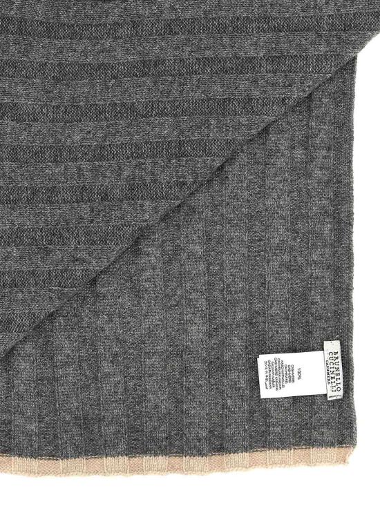 26FW 브루넬로 쿠치넬리 머플러/스카프 M2240819CG316 GREY - BRUNELLO CUCINELLI