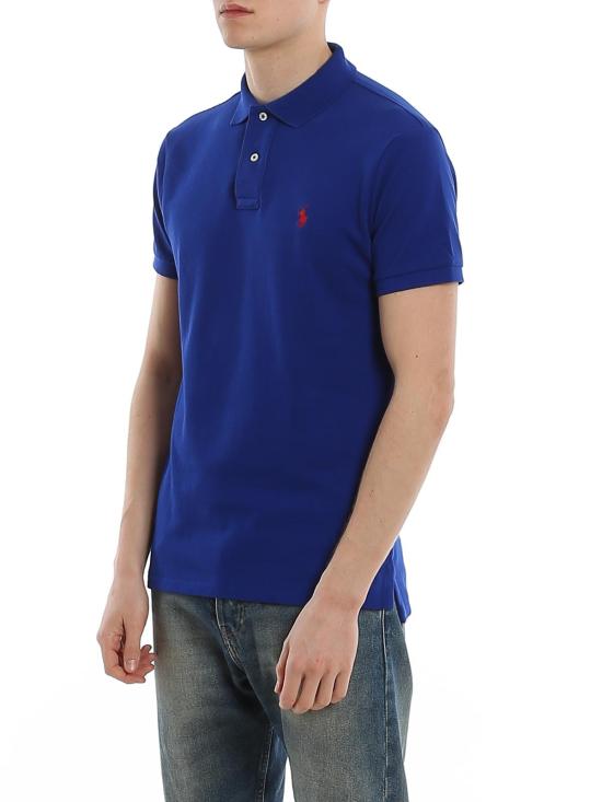  폴로 랄프로렌 폴로 티셔츠 710795080001 Blue - POLO RALPH LAUREN