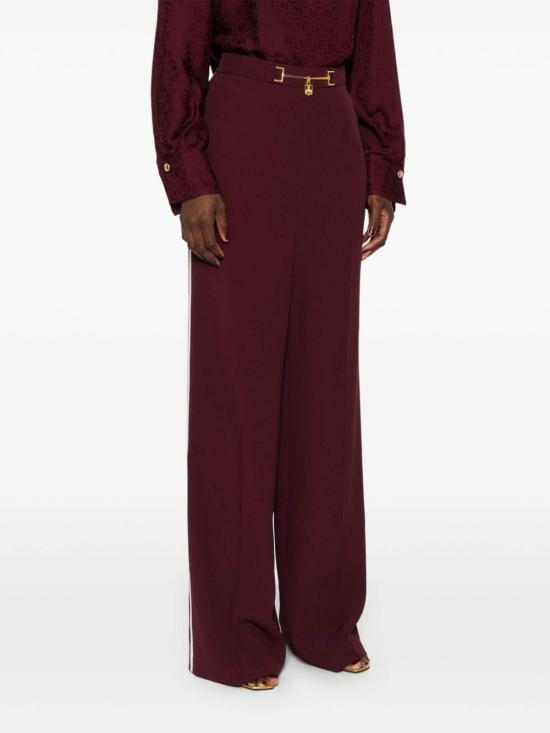  엘리자베타프랜치 스트레이트 팬츠 PA05747E2CI8 Purple - ELISABETTA FRANCHI