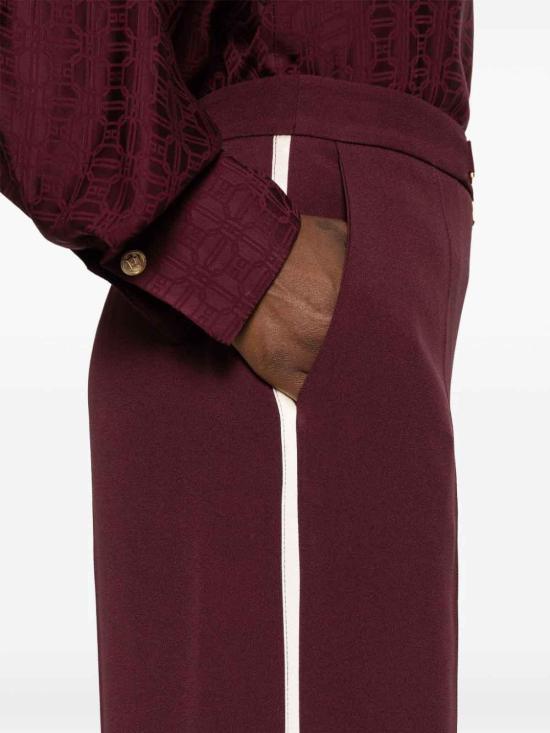  엘리자베타프랜치 스트레이트 팬츠 PA05747E2CI8 Purple - ELISABETTA FRANCHI