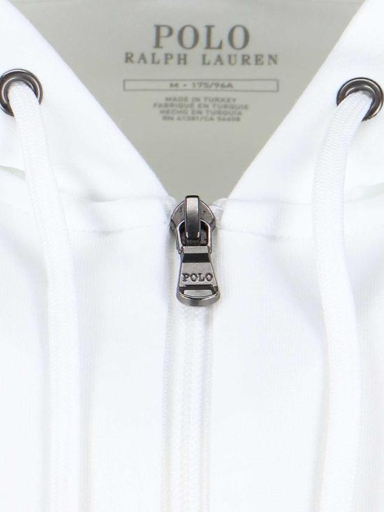  폴로 랄프로렌 더블 니트 후드 집업 710881517006 White - POLO RALPH LAUREN