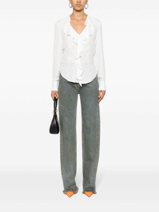  블루걸 미디 스커트 RA4142T333214300 White - BLUGIRL
