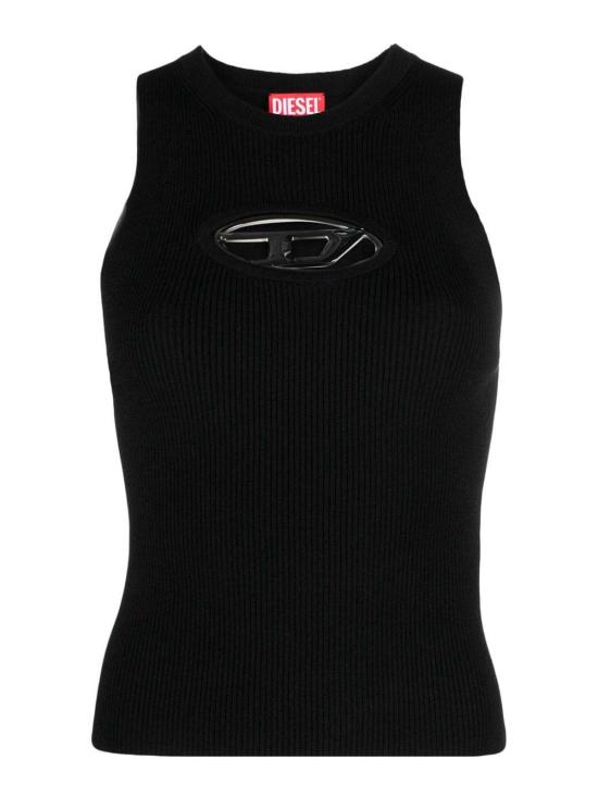 25FW 디젤 민소매 티셔츠 A096210DLAX9XX Black