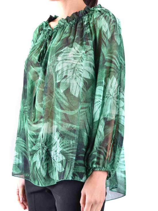  에르마노 설비노 블라우스 D44EK015EB1EB1MF684 Green - ERMANNO SCERVINO