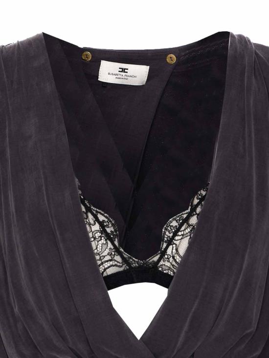25SS 엘리자베타프랜치 숏팬츠 AB76551E2DC3 Blue - ELISABETTA FRANCHI
